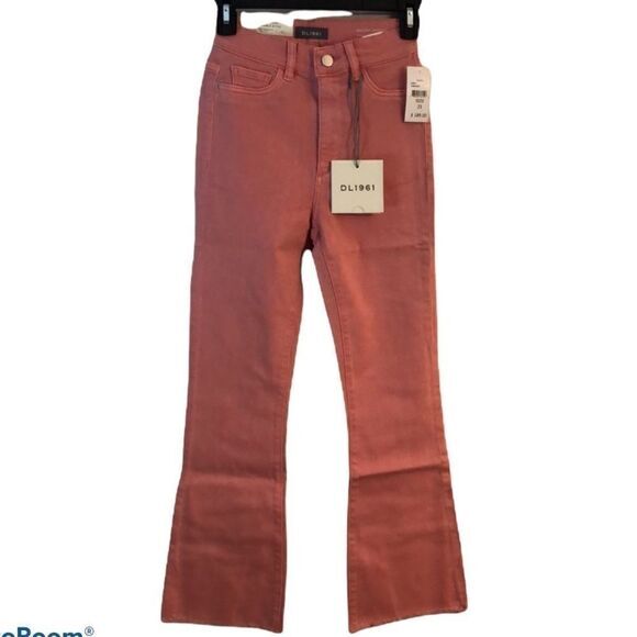 DL1961 Bridget women's jeans Size 23 high rise Instasculpt bootcut Crop NWT‎ - Picture 2 of 8